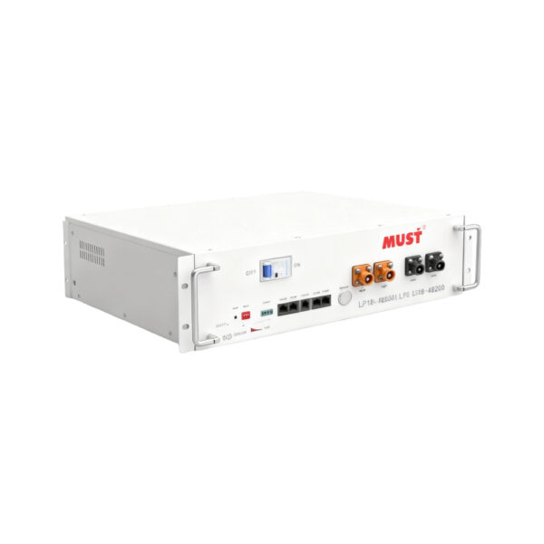 Batería de litio LiFePO4 MUST LP18-48200 51,2 V 200 Ah 6.000 ciclos