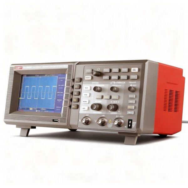 Osciloscopio digital UNI-T UTD2102CEX+ 100 MHz pantalla 7"