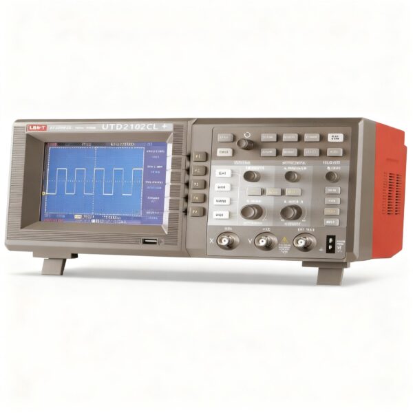 Osciloscopio digital UNI-T UTD2102CL+ 100 MHz pantalla 7"